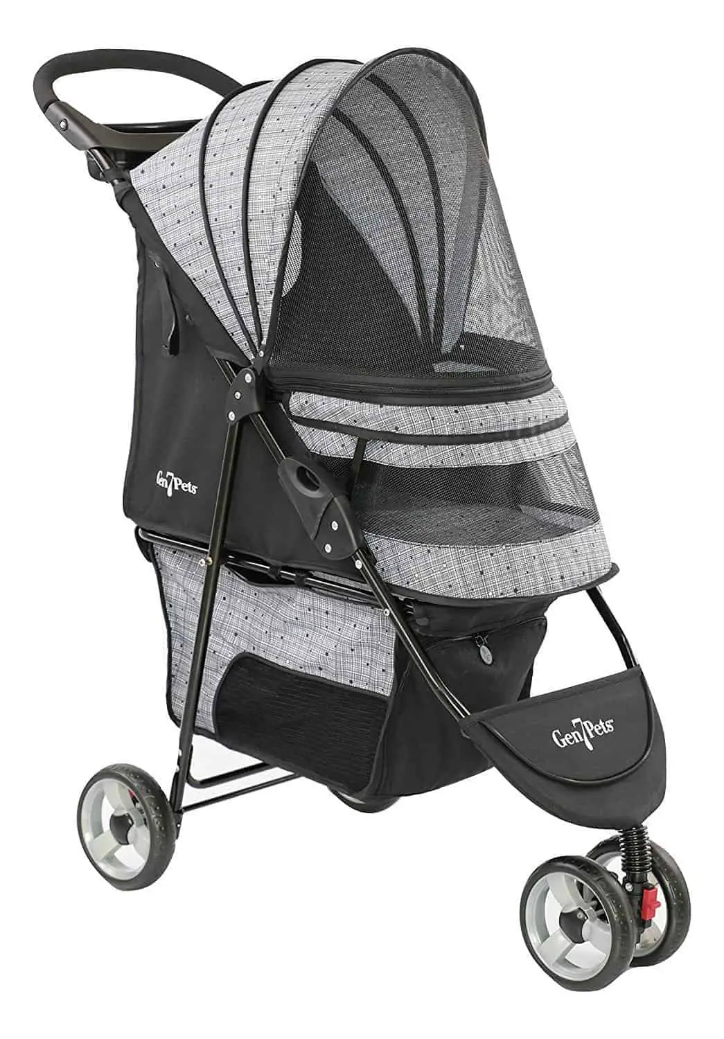Gen7 Regal Plus Pet Stroller for Dogs and Cats – Lightweight, Compact and Portable with Durable Wheels