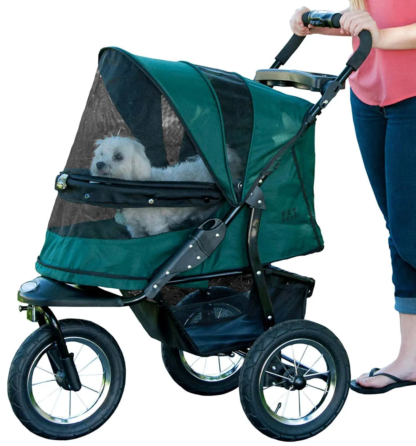 Pet Gear No-Zip Jogger Pet Stroller For Dogs