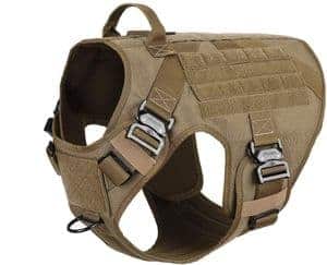 ICEFANG Tactical Dog Harness with 4X Metal Buckles