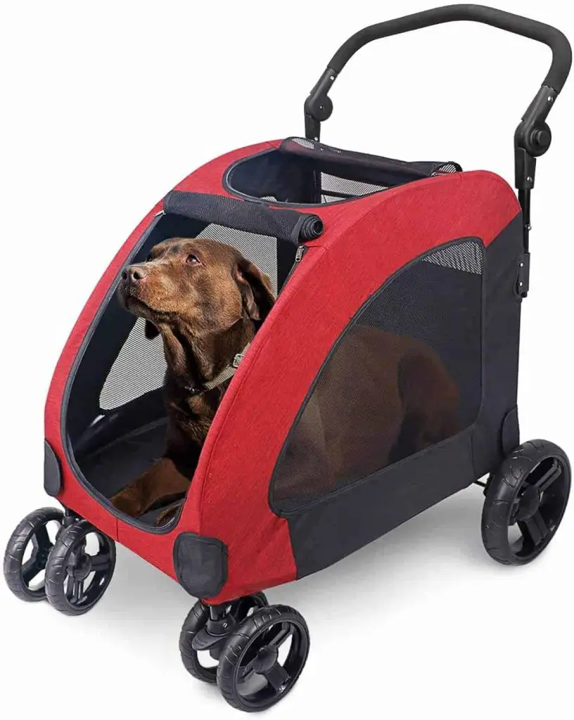 Wooce large dog stroller