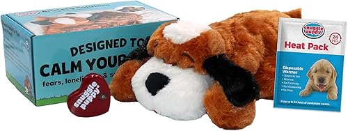 SmartPetLove Snuggle Puppy Heartbeat Stuffed Toy